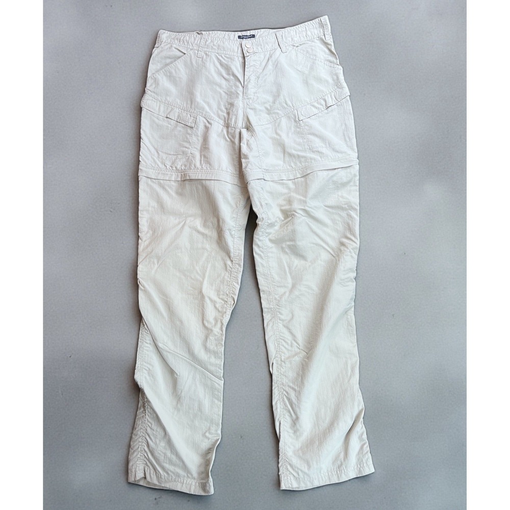 Canyon Creek Pants Convertible 100% Nylon Tan Outdoor Hiking‎ Women's Size XL